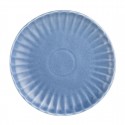 Olympia Koralliet Borden Blauw 205mm – Set van 6 – Porseleinen Serviesborden