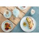 Olympia Fondant Kommen Aqua Blauw 152mm (6 Stuks)