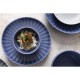 Olympia Corallite Diepe Kommen Blauw 105mm - Set van 12