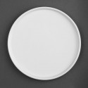 Olympia Whiteware platte ronde borden 270mm (4 stuks) – wit porselein