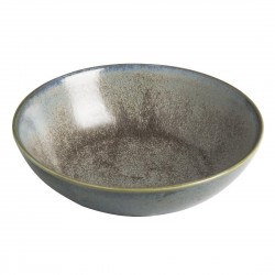 Olympia Ember Blue Coupe Bowls 200mm porseleinen kommen (4 stuks)