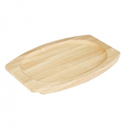 Olympia Hevea Onderbord voor Gietijzeren Ovale Sizzler 335x205mm