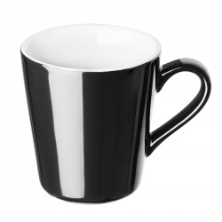 Olympia koffiekop zwart 170 ml – steengoed – doos 12 stuks