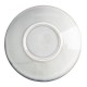 Olympia Drift Grey coupe schalen met reliëf, 260mm, grijs porselein (4 stuks)