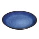 Olympia Luna Middernachtblauw Bord 205 mm – Steengoed (4 stuks)
