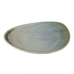 Olympia Ember Blauwe Driehoekige Borden 250mm – Set van 6