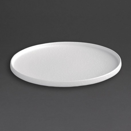 Olympia Salina Platte Borden 304 mm Porselein Wit – Set van 4