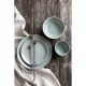 Olympia Origin porselein coupeborden eendenei blauw 200mm (4 stuks)