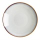 Olympia Drift Grey Plain Coupe lage kom 260mm - set van 4 - Porselein Grijs