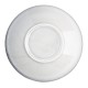 Olympia Drift Grey Plain Coupe lage kom 260mm - set van 4 - Porselein Grijs