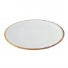 Olympia Drift Grijze Effen Coupe Borden 180mm – Set van 6