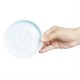Olympia Fondant schotel aqua blauw 115mm voor CU182 (6 stuks) - Porselein