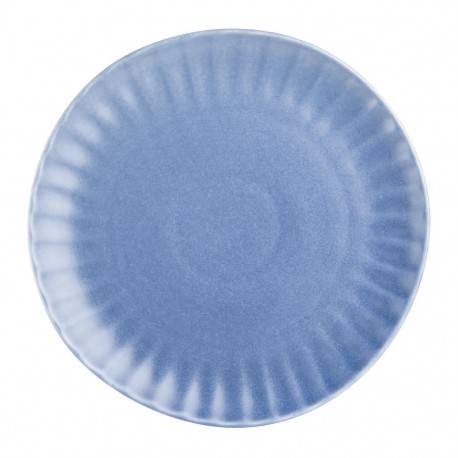 Olympia Corallite Porseleinen Borden Blauw 280mm - Set van 6