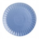 Olympia Corallite Porseleinen Borden Blauw 280mm - Set van 6