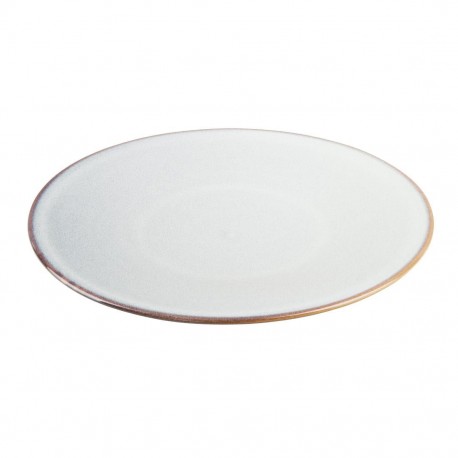 Olympia Drift Grijze Effen Coupeplaat 280mm (4 Stuks) - Porselein