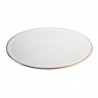 Olympia Drift Grijze Effen Coupeplaat 280mm (4 Stuks) - Porselein