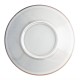 Olympia Drift Grijze Effen Coupeplaat 280mm (4 Stuks) - Porselein