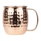 Olympia Gehamerde RVS Mok Koper Gecoat - 440ml
