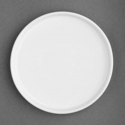 Olympia Whiteware platte ronde borden 210mm – porselein wit (6 stuks)