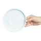 Olympia Fondant Schotels Aqua Blauw 152mm - Porseleinen Set van 6