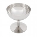 Olympia Steel Sundae Beker - 250ml | RVS Coupe