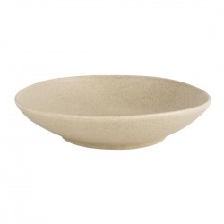 Olympia Build A Bowl Platte Kom Aardebruin 25x4,5cm - Steengoed (Set van 4)