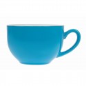 Olympia Cafe cappuccinokoppen blauw 34cl (12 stuks) – Steengoed