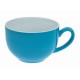 Olympia Cafe cappuccinokoppen blauw 34cl (12 stuks) – Steengoed