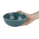 Olympia Build A Bowl diepe kom blauw steengoed 15x7cm - set van 6