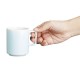 Olympia Fondant kopjes aqua blauw 170ml (6 stuks) - Porselein