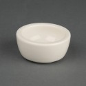 Olympia Ivory boterschaaltje 5,6 cm – set van 12 stuks