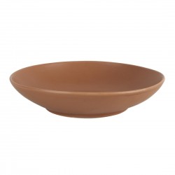 Olympia Build A Bowl platte kom cantaloupe 25x4,5cm – set van 4 stuks