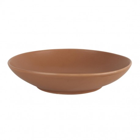 Olympia Build A Bowl platte kom cantaloupe 25x4,5cm – set van 4 stuks