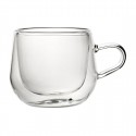 Utopia Dubbelwandige Boeddha Mok 39cl – Set van 6 – Helder Glas