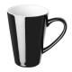 Olympia Café Latte Cup Zwart – 340 ml Steengoed (Set van 12)