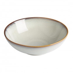 Olympia Drift Grijze Effen Coupeschalen 205mm – Set van 4