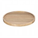 Olympia Acaciahouten Rond Bord 250mm – Bruin Houten Serveerplank