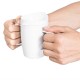 Olympia Kristallon Heritage drinkbeker met deksel 300ml wit (4 stuks)