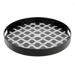 Olympia Kristallon Rond Antislip Dienblad met Handgrepen - 355mm
