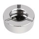 Olympia RVS windbestendige asbak 90mm (6 stuks)