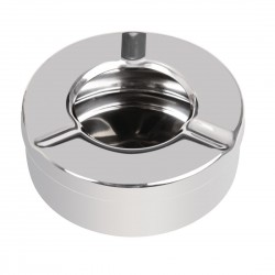 Olympia RVS windbestendige asbak 90mm (6 stuks)