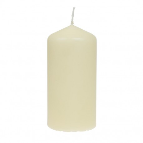 Bolsius stompkaarsen ivoor 120mm – set van 12 stuks