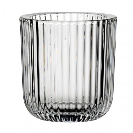 Utopia Hayworth Kandelaars 70 mm (6 stuks) - Heldere Kaarsenhouders van Natronkalkglas