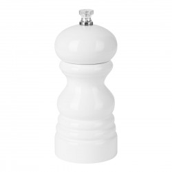 Olympia Hevea houten peper- en zoutmolen wit 125mm
