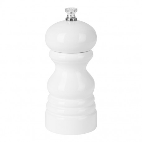 Olympia Hevea houten peper- en zoutmolen wit 125mm