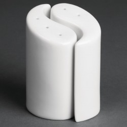 Olympia peper- en zoutvaatjes Yin Yang 9,5cm - set van 12 stuks
