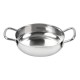 Olympia Presentatieschaal met Dubbel Handvat RVS Zilver 125mm