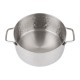 Olympia Mini Serveerpan Gehamerd RVS 460ml - Presentatie Braadpan Zilver