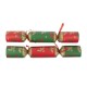 Fiesta Recycleerbare Plasticvrije Kerstcrackers 305mm - Voordeelverpakking 25 stuks
