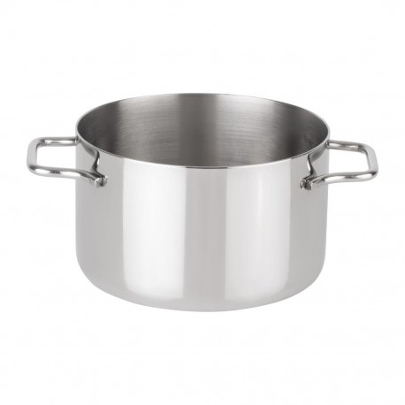 Olympia Mini Serveerpan RVS 675ml – Tafel Presentatie Braadpan Zilver